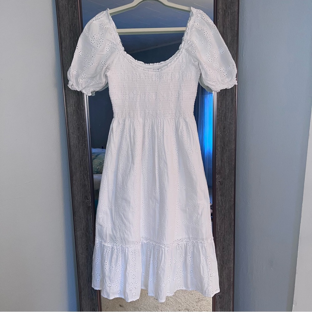 Hill House Louisa White Eyelet